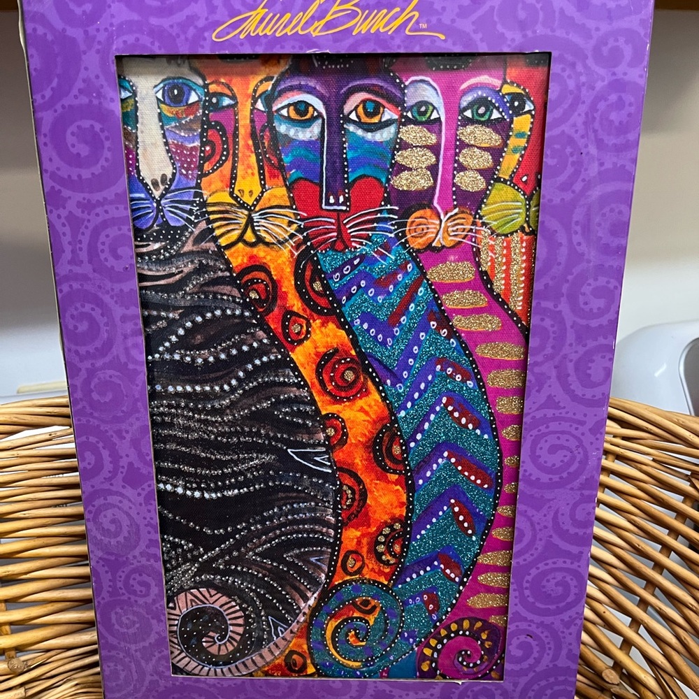 Laurel Burch Canvas Wall Art Unused - Picture 1 of 3